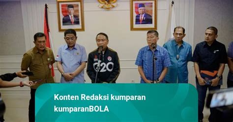 Foto Pertemuan Menpora Pt Lib Bahas Kelanjutan Liga