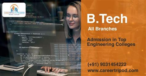 B.Tech Admission - Career Tripod Pvt Ltd