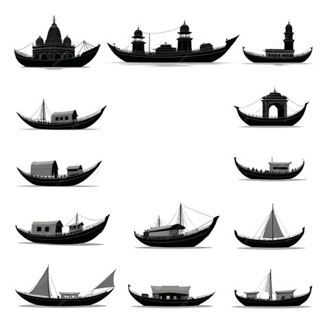 Premium Vector Dhaka Vector Set White Background Isolated A High