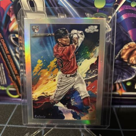 Topps Cosmic Chrome Ceddanne Rafaela Rookie Stars In The Night