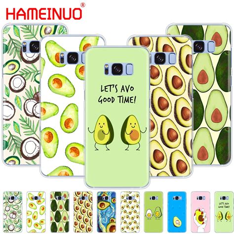 HAMEINUO Cute Avocado Food Cell Phone Case Cover For Samsung Galaxy S9