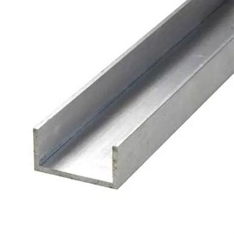 C Shape Mild Steel MS Channel For Construction Size 150 X 90 Mm Rs