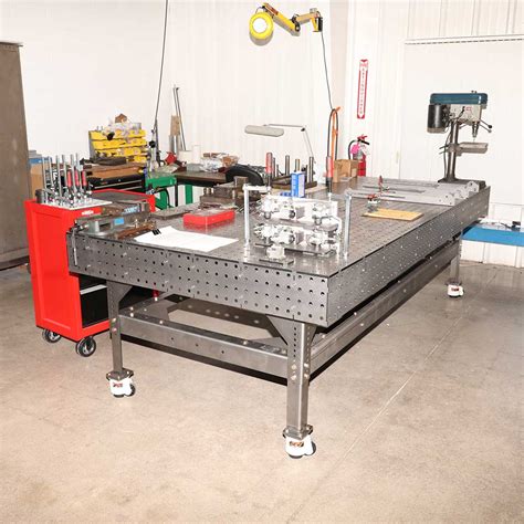 Adjustable Steel Welding Table L X W X H Model Rm