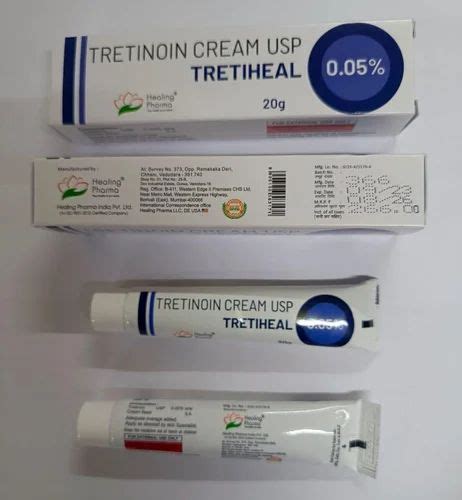 Tretiheal Tretinoin Cream Usp 005 At ₹ 532 Tretinoin Cream In