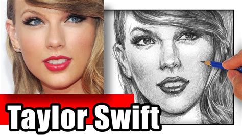 How To Draw Taylor Swift 3d Drawings Step By Step Taylor Swift