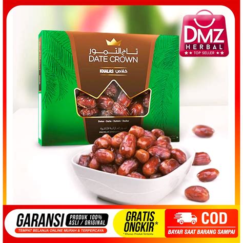 Jual Kurma Date Crown Khalas Kg Kurma Khalas Original Shopee Indonesia