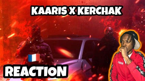 AMERICAN REACTS TO FRENCH RAP Kaaris Ft Kerchak Double K Clip