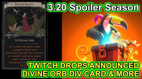 Poe Teaser Season Day Divine Orb Divination Card Overdue Qol