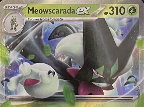 POKEMON TCG VELMI VZÁCNÁ MEOWSCARADA EX 015 193 PALDEA EVOLVED 2023 Aukro