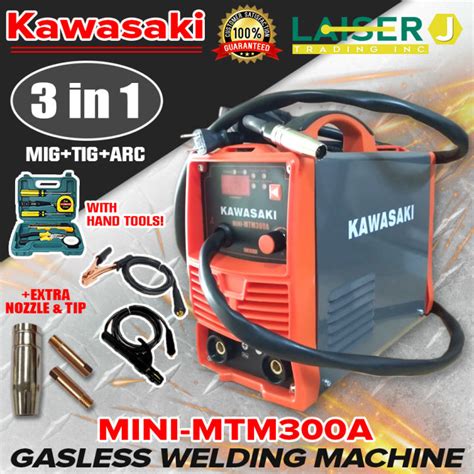 Kawasaki In Inverter Welding Machine A Gasless Mig Tig Arc