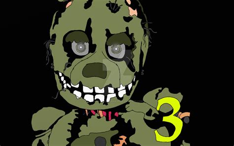 Springtrap Fnaf 3 By Faceless Bonnie99 On Deviantart