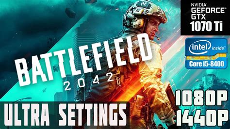 Battlefield 2042 Beta Gtx 1070 Ti I5 8400 Ultra Settings1080р