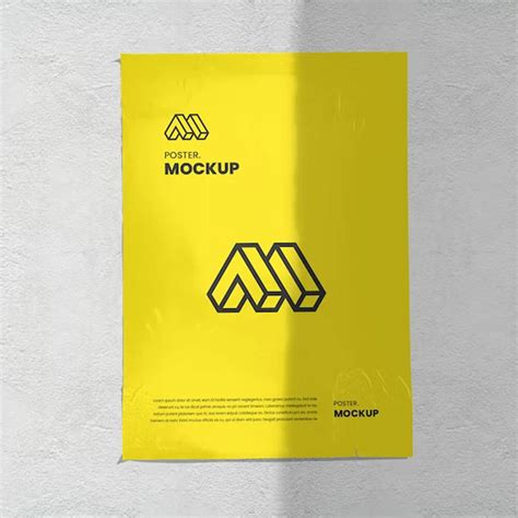 Free Poster On Wall Mockup » CSS Author