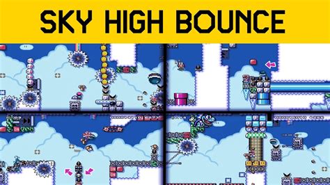 Super Mario Maker 2 Sky High Bounce Youtube