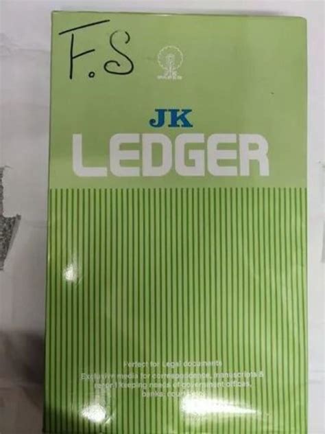 Plain White Jk Ledger Gsm Fs Paper Thickness Mm At