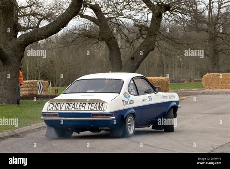 Vauxhall Firenza Rally Car At Race Retro 2023 Exhibition And Rally