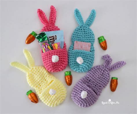 Crochet Bunny Pockets Repeat Crafter Me