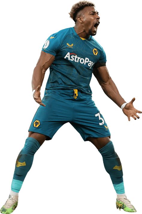 Adama Traoré Wolverhampton Wanderers Football Render Footyrenders