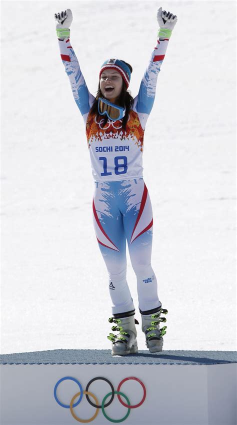 Anna Fenninger - 2014 Sochi Winter Olympics - Alpine Skiing Ladies