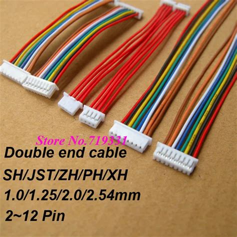 Aanbieding 10 Set Mini Micro Jst Xh 254mm 4 Pin Connector Plug With 24awg 1007 Wires 150mm