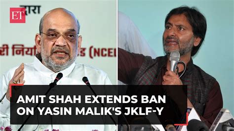 Fomenting Terror And Secessionism In J K Amit Shah Extends Ban On