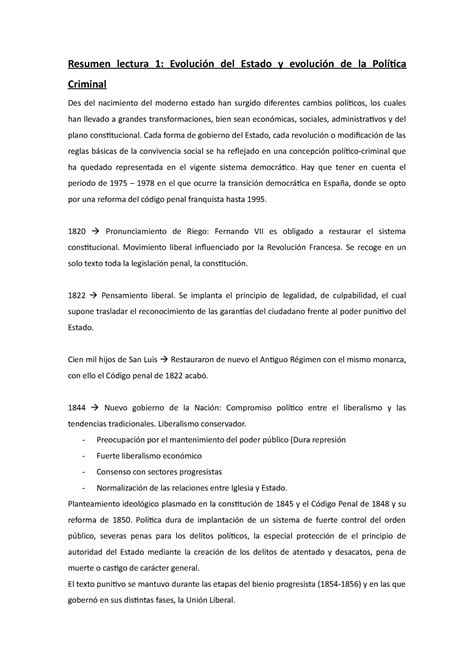 Resumen Lecturas Lectura Obligatoria Resum A Entregar Prof