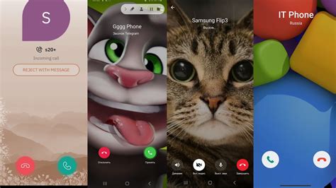 Samsung Z Flip 3 Screen Call Telegram For Talking Tom Cat Teleguard