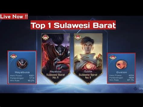 OPEN MABAR GW GENDONG AUTO WINSTREAK LIVE MOBILE LEGENDS YouTube