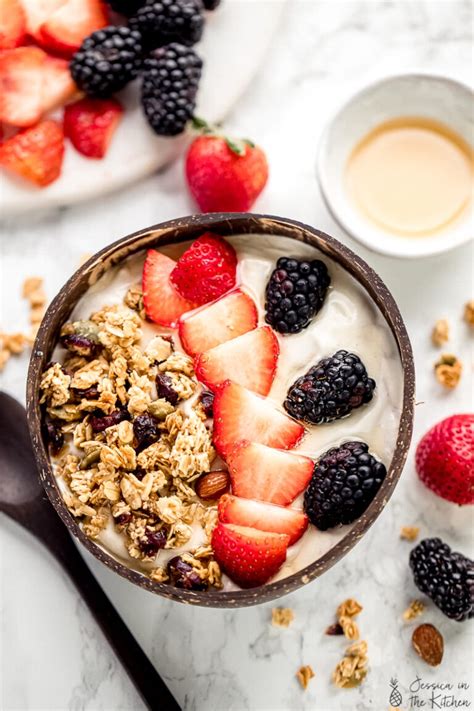 Homemade Vegan Yogurt Cultured And Creamy Jessica In The Kitchen