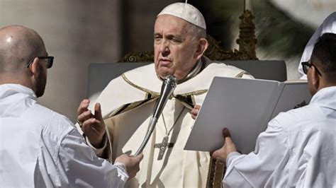 Misa De Pascuas El Papa Francisco Pidi Esfuerzos Para Terminar