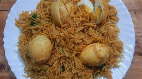 Anda Biryani Restaurant Style Egg Biryani Easy Egg Biryani Ande