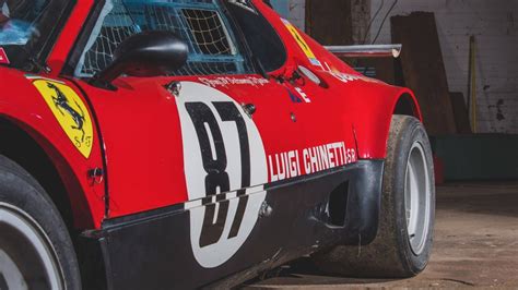 1978 Ferrari 512 BB Competizione Headed To Auction