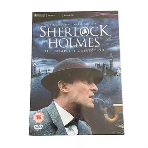 Sherlock Holmes Complete Collection Dvd 2009 Jeremy Brett 16 Discs