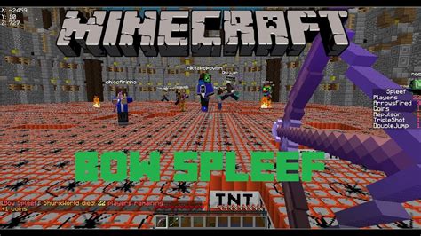 Minecraft Mini Game Bow Spleef YouTube