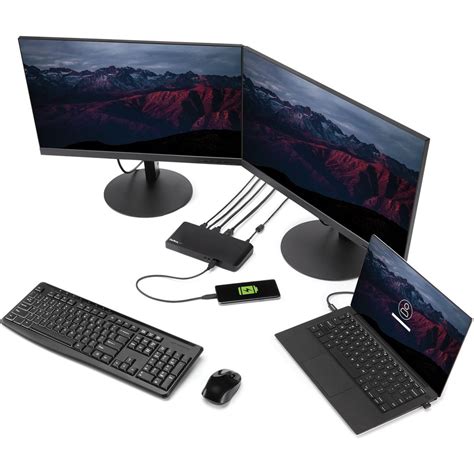 StarTech.com Dual Monitor USB-C Dock - Windows - USB-C Docking Station ...