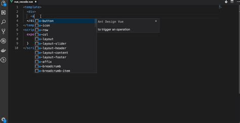 Github Vuecomponent Ant Design Vue Helper A Vscode Extension For Ant