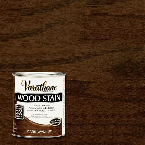 Varathane Qt Dark Walnut Premium Fast Dry Interior Wood Stain