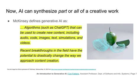 An Introduction To Generative Ai