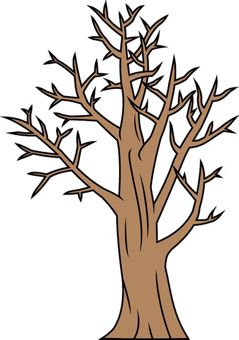 winter tree - Clip Art Library