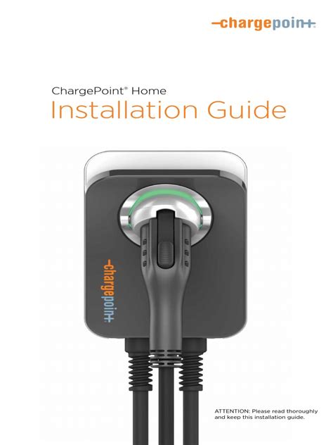 Installation Guide: Chargepoint Home | PDF | Electrical Connector | Implied Warranty