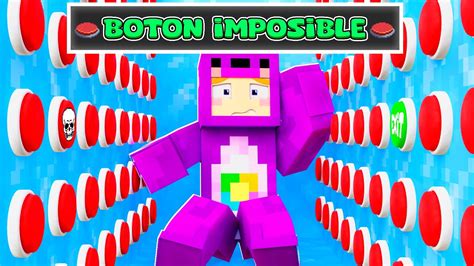 El Primero En Encontrar El Boton Secreto Gana En Minecraft Youtube