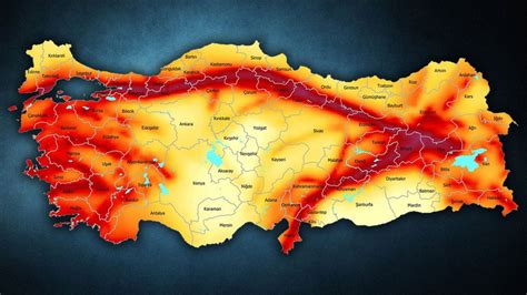 MTA Türkiye Diri Fay Haritası Güncellendi Kahramanmaraş Var Mı İşte