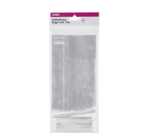 Pack Cellophane Bags With Ties Free Shipping New Au Ebay