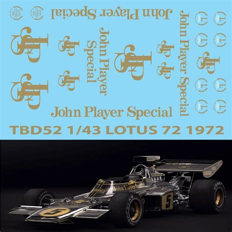 Toys Formula 1 Cars F1 Car Collection Lotus 72d John Player Special