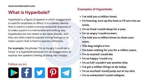 Hyperbole: Definition, Functions And Great Hyperbole, 56% OFF