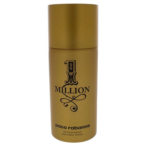 Paco Rabanne 1 Million Pour Homme Deodorant Body Spray 5 Oz