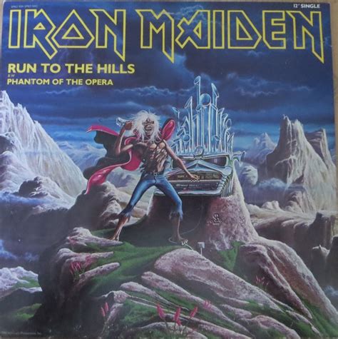 Iron Maiden Run To The Hills 1986 Vinyl Discogs