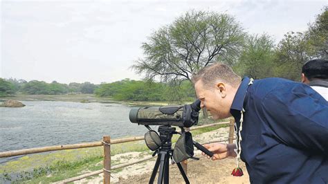 G Delegates Enjoy Day Out With Birdwatching Pottery At Sultanpur