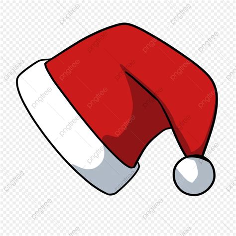 Lindo Gorro De Navidad Rojo Cálido PNG dibujos Clipart De Sombrero