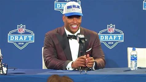 Saquon Barkley Draft Press Conference